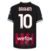 Officiële Voetbalshirt AC Milan Brahim 10 Thuis 2022-23 - Heren